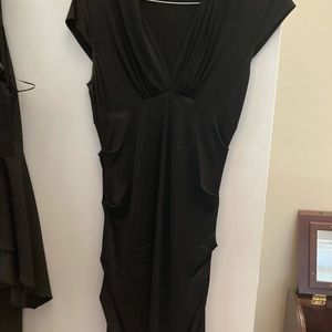 Black cocktail dress